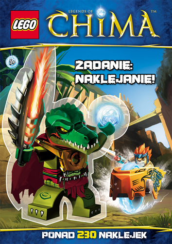 LEGO CHIMA Zadanie naklejanie!
