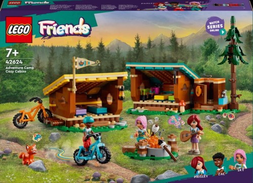 LEGO 42624 FRIENDS Przytulne domki na letnim obozie