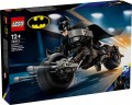 LEGO 76273 SUPER HEROES Figurka Batmana do zbudowania i batcykl