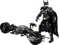 LEGO 76273 SUPER HEROES Figurka Batmana do zbudowania i batcykl (2)