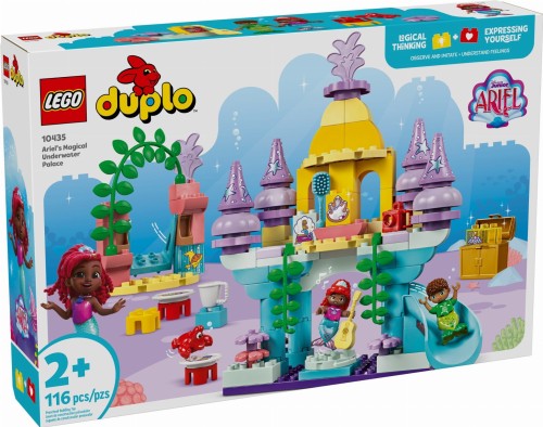 LEGO 10435 DUPLO Magiczny podwodny pałac Arielki