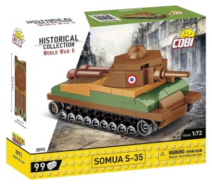 COBI 3093 HISTORICAL COLECTION Czołg Somua S-35