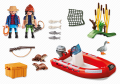 PLAYMOBIL 5559 Łódź pontonowa z kłusownikami