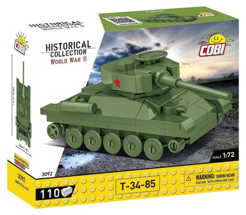 COBI 3092 HISTORICAL COLECTION Czołg T-34-85