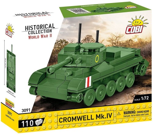 COBI 3091 HISTORICAL COLECTION Czołg Cromwell Mk.IV