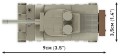 COBI 3089 HISTORICAL COLECTION Czołg M4A3 Sherman (4)