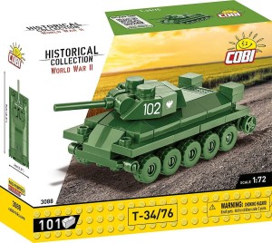 COBI 3088 HISTORICAL COLECTION Czołg T-34/76