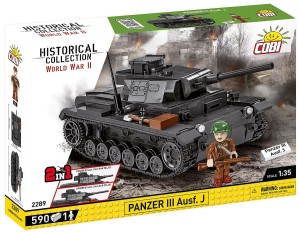 COBI 2289 HISTORICAL COLECTION Czołg Panzer III Ausf.J
