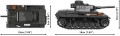COBI 2289 HISTORICAL COLECTION Czołg Panzer III Ausf.J (7)