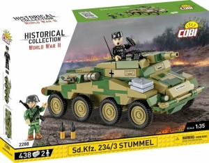 COBI 2288 HISTORICAL COLECTION Sd.Kfz. 234/3 Stummel