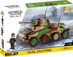 COBI 2287 HISTORICAL COLECTION Sd.Kfz. 234/2 Puma