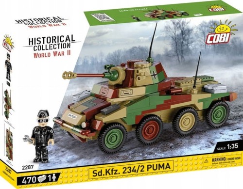 COBI 2287 HISTORICAL COLECTION Sd.Kfz. 234/2 Puma
