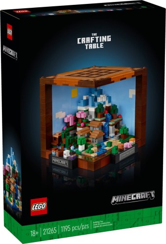 LEGO 21265 MINECRAFT Stół warsztatowy 15.lecie gry