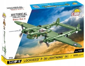 COBI 5726 HISTORICAL COLECTION WWII Lockheed P-38 H Lightning