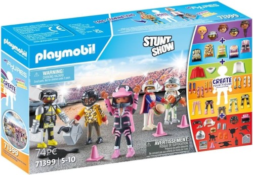 PLAYMOBIL 71399 MY FIGURES Stunt Show Pokaz kaskaderski