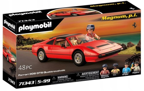 Playmobil 71343 Magnum p.i. Ferrari 308 GTS Quattrovalvole