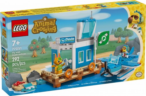 LEGO 77051 ANIMAL CROSSING Lot z Dodo Airlines