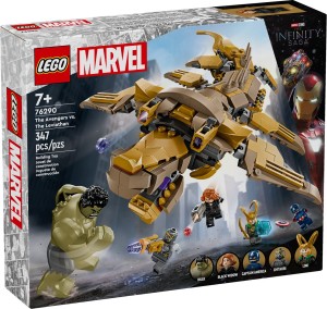 LEGO 76290 SUPER HEROES Avengers kontra Lewiatan