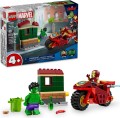 LEGO 76287 SUPER HEROES Iron Man z motocyklem i Hulk (1)