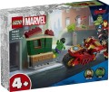 LEGO 76287 SUPER HEROES Iron Man z motocyklem i Hulk