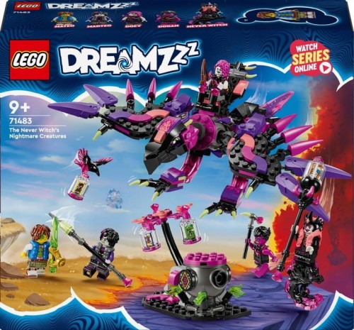 LEGO 71483 DREAMZzz Stwory z koszmarów Nigdywiedźmy