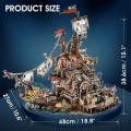 CUBIC FUN 24039 Puzzle 3D Zatoka Piratów Tortuga (2)