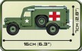 COBI 2257 HISTORICAL COLLECTION 1942 Ambulans WC-54 (3)