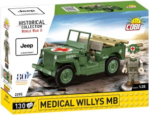 COBI 2295 HISTOTICAL COLLECTION Jeep Medical Willys MB