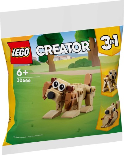 LEGO 30666 CREATOR 3 w 1 Polybag Prezentowe zwierzęta