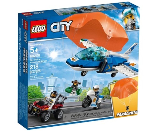 LEGO ® CITY 60208 Aresztowanie spadochroniarza