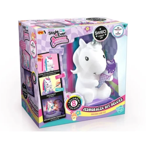 EPEE EP60086 Świecące Dekorożce Jednorożec Deluxe