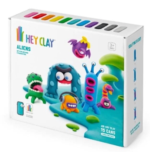HEY CLAY HCL15019 Masa plastyczna OBCY 15 pojemników