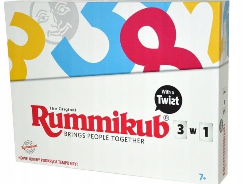 RUMMIKUB Twist 3w1 gra logiczna