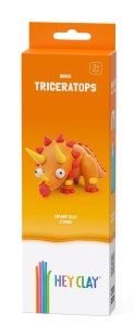 HEY CLAY HCL30071 Dinozaury TRICERATOPS