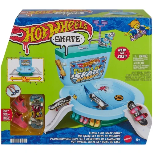 Hot Wheels HXL16 Skate Odjazdowa muszla Rampa