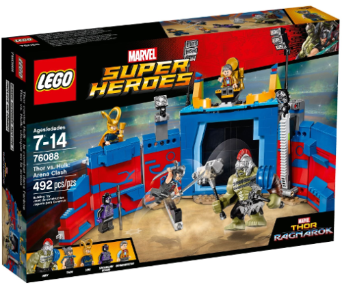 LEGO 76088 Super Heroes Thor kontra Hulk starcie na arenie