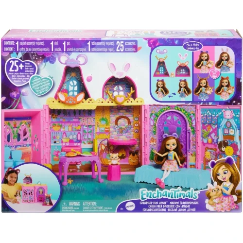 Enchantimals HXL53 Domek przyjaźni