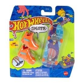 HOT WHEELS HGT46 HVK01 SKATE Deskorolka i pomarańczowe buty