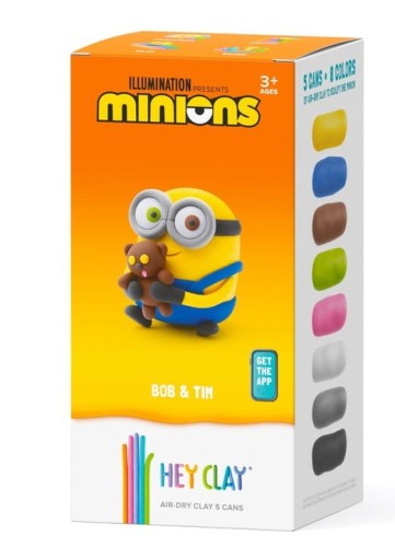 HEY CLAY HCL 50177 Minionki Bob i Tim + akcesoria
