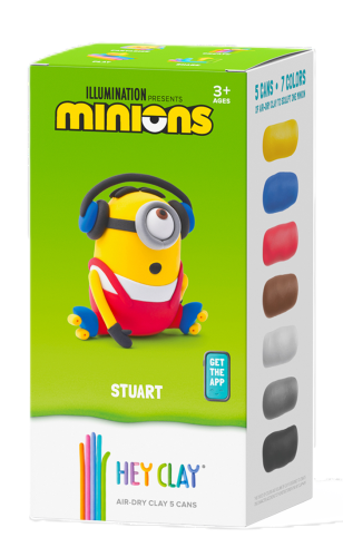 HEY CLAY HCL 50180 Minionki Stuart + akcesoria
