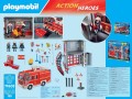PLAYMOBIL 71603 ACTION HEROES Remiza z wozem strażackim (4)