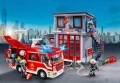 PLAYMOBIL 71603 ACTION HEROES Remiza z wozem strażackim (3)