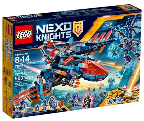 LEGO 70351 Nexo Knights Blasterowy myśliwiec Clay’a