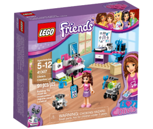 LEGO 41307 Friends Kreatywne laboratorium Olivi