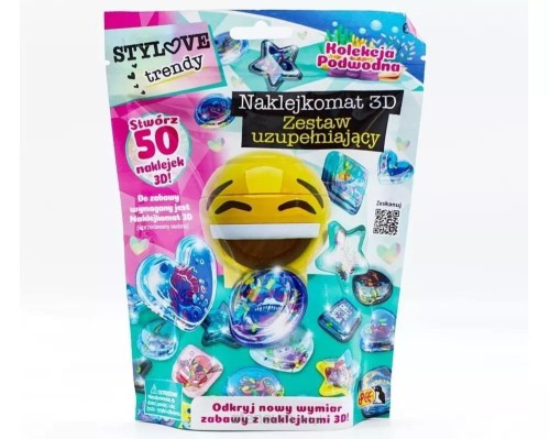 EPEE EP60176 NAKLEJKOMAT 3D Zestaw uzupełniający Kolekcja Podwodna