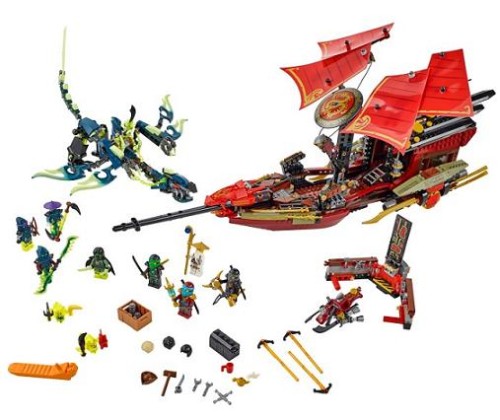 LEGO 70738 Ninjago Ostatni lot Perły Przeznaczenia
