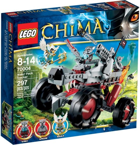 LEGO 70004 Chima Wilczy pojazd Wakza 