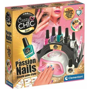 Clementoni 50852 Crazy Chic Salon stylizacji paznokci