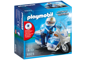 PLAYMOBIL 6923 Motor policyjny ze światłem LED