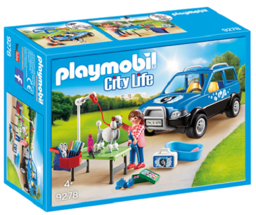 PLAYMOBIL 9278 Mobilny salon dla psów